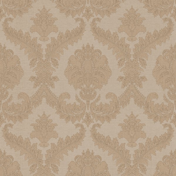 Galerie Wallpaper Product code: IS33334 - Italian Silks And Damasks Wallpaper Collection - Copper Colours - Damasco Imperiale Design