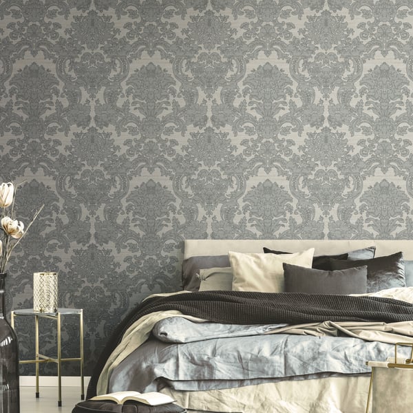 Galerie Wallpaper Product code: IS33346_2 - Italian Silks And Damasks Wallpaper Collection - Avion Colours - Damasco Quirinale Design