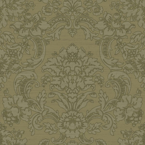 Galerie Wallpaper Product code: IS33347 - Italian Silks And Damasks Wallpaper Collection - Green Colours - Damasco Quirinale Design