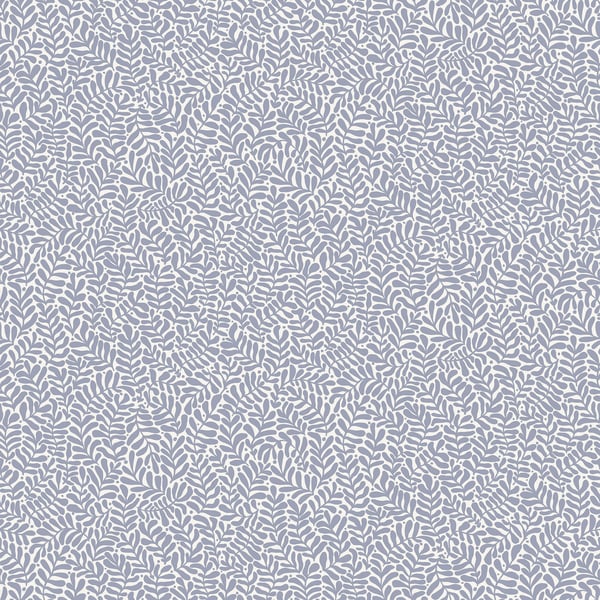 Galerie Wallpaper Product code: S55002 - Sommarang Wallpaper Collection - Light blue Colours - Mono Leaf Design