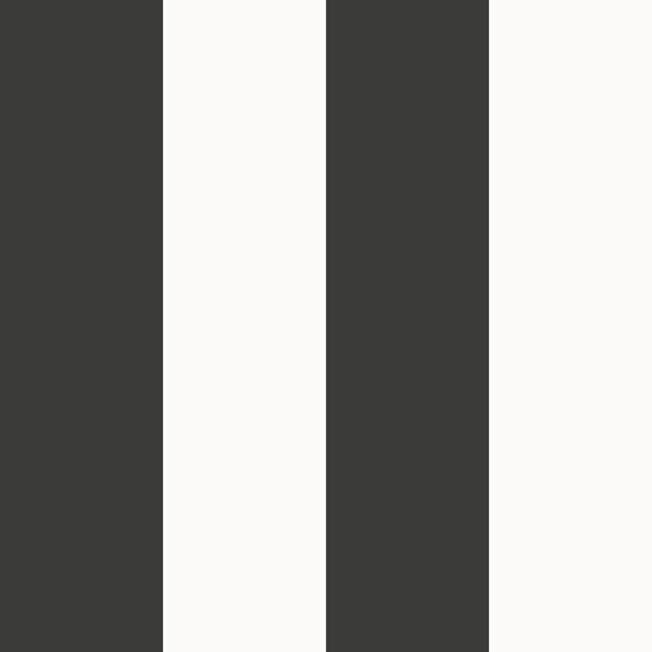 Galerie Wallpaper Product code: SS21235 - Style Sisters Classic Wallpaper Collection -  Wide Stripe Black Design
