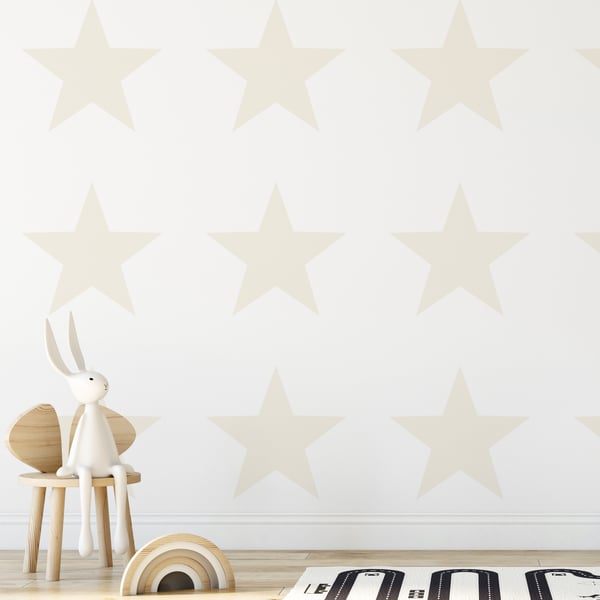 Galerie Wallpaper Product code: SS21243_2 - Style Sisters Classic Wallpaper Collection -  Single Star Natural Design