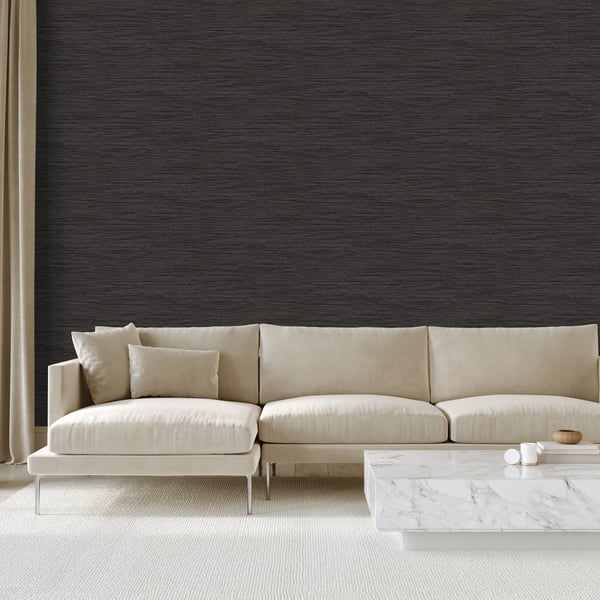 Galerie Wallpaper Product code: SS21252_2 - Style Sisters Classic Wallpaper Collection -  Grasscloth Dark Design