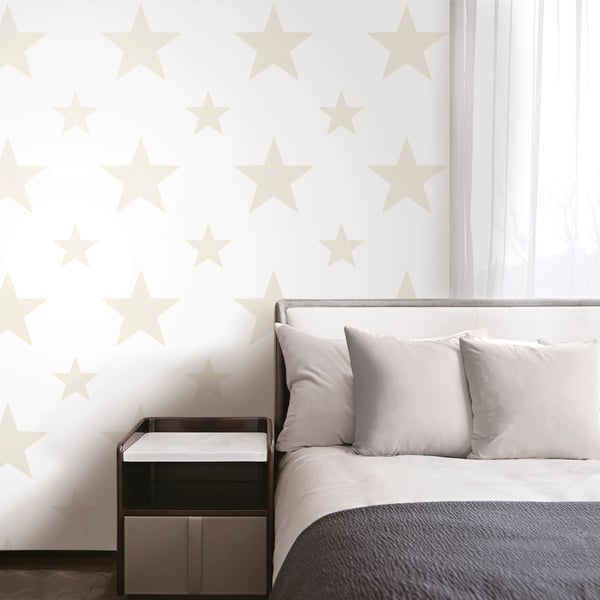 Galerie Wallpaper Product code: SS21253_2 - Style Sisters Classic Wallpaper Collection -  Double Star Natural Design