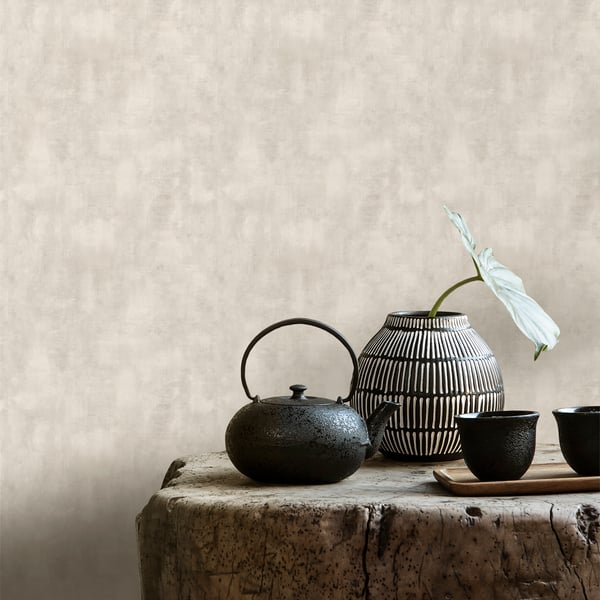 Galerie Wallpaper Product code: TA25000_2 - Shades Of Colour Wallpaper Collection - white Colours - Textile Plain Design