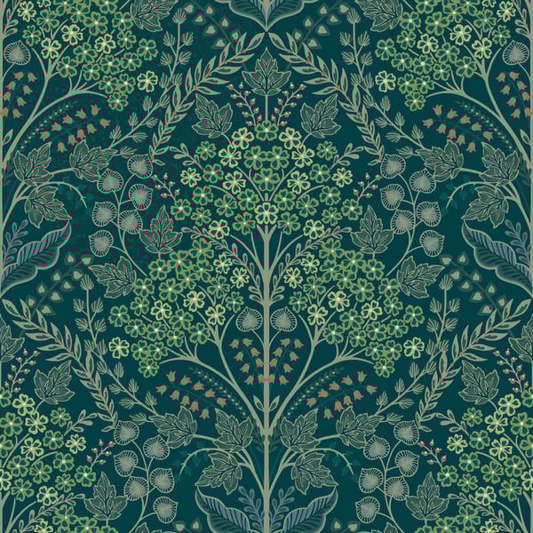 Galerie Wallpaper Product code: TJ40004 - Mulberry Tree Wallpaper Collection - Green Colours - Winkworth Design