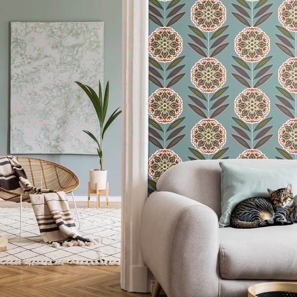 Galerie Wallpaper Product code: TJ40204_2 - Mulberry Tree Wallpaper Collection - Green Colours - Batsford Design
