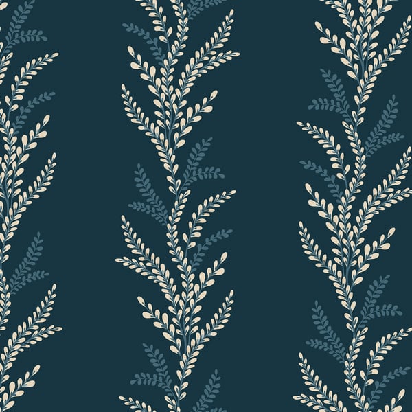 Galerie Wallpaper Product code: TJ40512 - Mulberry Tree Wallpaper Collection - Blue Colours - Exbury Design