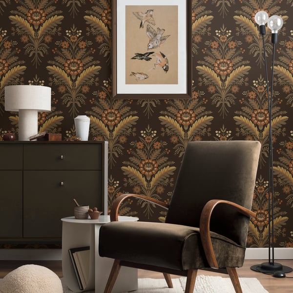 Galerie Wallpaper Product code: TJ40606_2 - Mulberry Tree Wallpaper Collection - Brown Colours - Moorbank Design