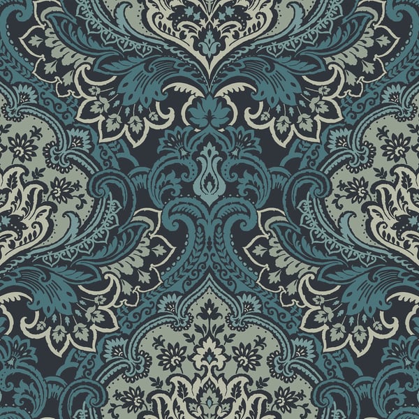 Galerie Wallpaper Product code: TJ40712 - Mulberry Tree Wallpaper Collection - Blue Colours - Logan Design