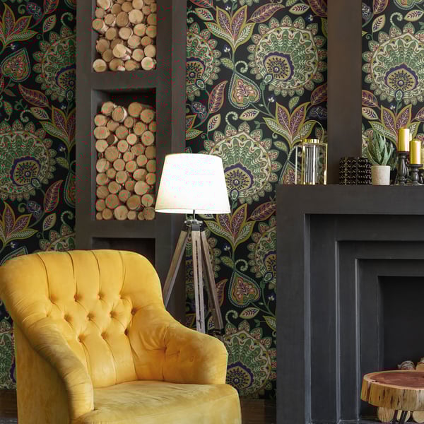 Galerie Wallpaper Product code: TJ41001_2 - Mulberry Tree Wallpaper Collection - Multi-coloured Colours - Sheffield Design