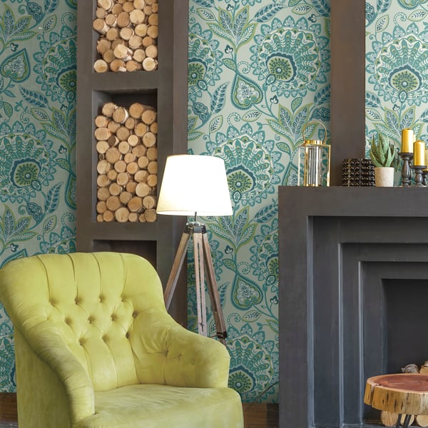 Galerie Wallpaper Product code: TJ41004_2 - Mulberry Tree Wallpaper Collection - Green Colours - Sheffield Design
