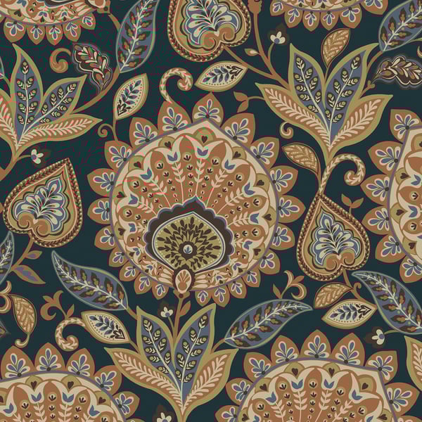 Galerie Wallpaper Product code: TJ41006 - Mulberry Tree Wallpaper Collection - Multi-coloured Colours - Sheffield Design