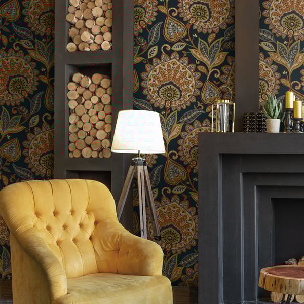 Galerie Wallpaper Product code: TJ41006_2 - Mulberry Tree Wallpaper Collection - Multi-coloured Colours - Sheffield Design