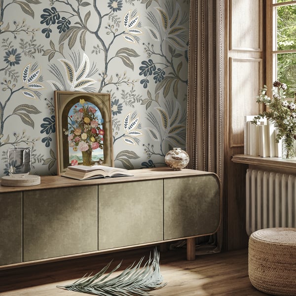 Galerie Wallpaper Product code: TJ41108_2 - Mulberry Tree Wallpaper Collection - Grey Colours - Kew Design