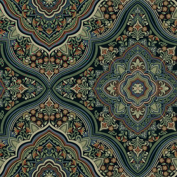 Galerie Wallpaper Product code: TJ41201 - Mulberry Tree Wallpaper Collection - Multi-coloured Colours - Cambridge Design