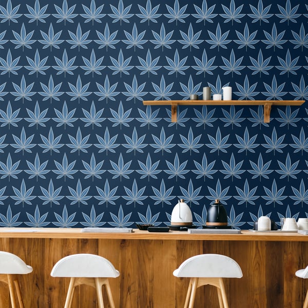 Galerie Wallpaper Product code: TJ41312_2 - Mulberry Tree Wallpaper Collection - Blue Colours - Bicton Design