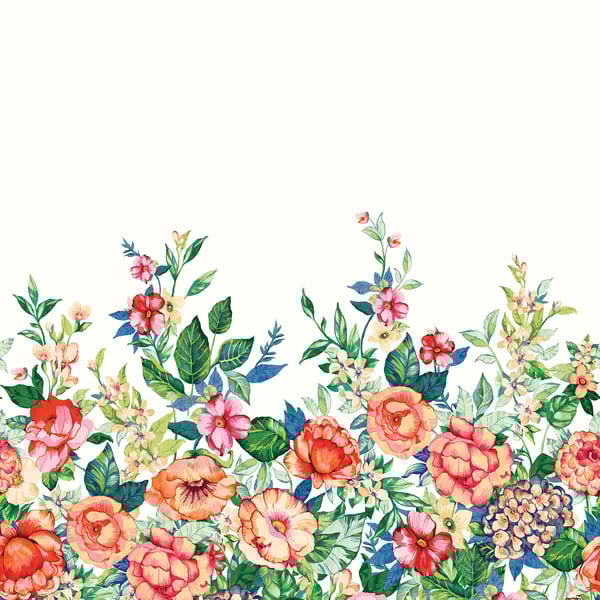 Galerie Wallpaper Product code: TJ41601M - Mulberry Tree Wallpaper Collection - Multi-coloured Colours - Winterbourne Mural Design