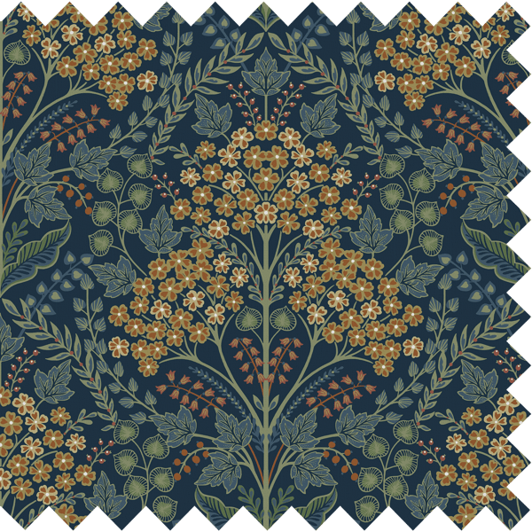Galerie Wallpaper Product code: TJ42202F - Mulberry Tree Wallpaper Collection - Blue Colours - Winkworth Fabric Design