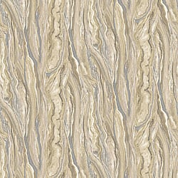 Galerie Wallcoverings Product Code 10149-02 - ELLE Decoration Wallpaper Collection - Gold Silver Cream Colours - Marble Design