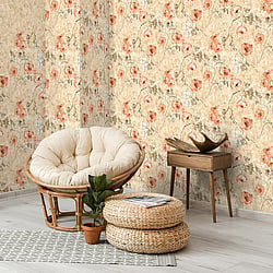 Galerie Wallcoverings Product Code 26915 - Julie Feels Home Wallpaper Collection -  Petunia Design