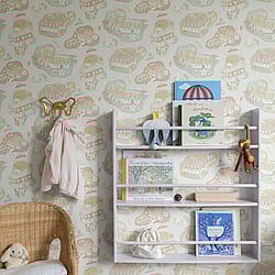 Galerie Wallcoverings Product Code 29007 - Resan Wallpaper Collection - Grey green Colours - Staden Design