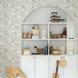 Galerie Wallcoverings Product Code 29016 - Resan Wallpaper Collection - Beige grey Colours - Havet Design