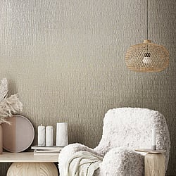 Galerie Wallcoverings Product Code 34505 - Kumano Wallpaper Collection - Beige Colours - Ruche Silk Design