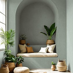 Galerie Wallcoverings Product Code 34632 - Terra Wallpaper Collection - Green,Blue Colours - Uni Design