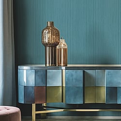 Galerie Wallcoverings Product Code 35838 - Fashion Icon Wallpaper Collection - Green Colours - Stripes Design