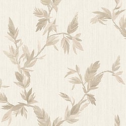 Galerie Wallcoverings Product Code 35910 - Ornamenta Wallpaper Collection - Beige Rose Gold Colours - Thin Leaf Design