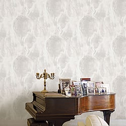 Galerie Wallcoverings Product Code 42570 - Opulence Wallpaper Collection - Grey Colours - Marble Texture Design