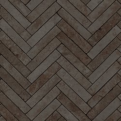 Galerie Wallcoverings Product Code 45761 - The Bricks And More Wallpaper Collection - Anthracite Colours - Brick Herringbone Design