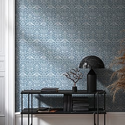 Galerie Wallcoverings Product Code 47623 - Heritage Wallpaper Collection - white Colours - Batik Design