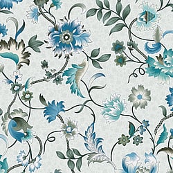 Galerie Wallcoverings Product Code 47647 - Heritage Wallpaper Collection - green Colours - Floral Design