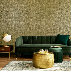 Galerie Wallcoverings Product Code 65168 - Precious Wallpaper Collection - Gold Colours - Jaquard Design