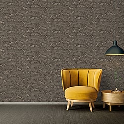 Galerie Wallcoverings Product Code AC60015 - Absolutely Chic Wallpaper Collection - Beige Brown Grey Colours - Cherry Blossom Motif Design