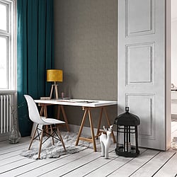 Galerie Wallcoverings Product Code AC60041 - Absolutely Chic Wallpaper Collection - Beige Grey Metallic Colours - Hessian Effect Texture Design