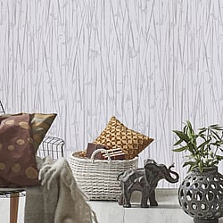 Galerie Wallcoverings Product Code AM30005 - Amazonia Wallpaper Collection - White Colours - Scratch Effect Design