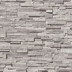 Galerie Wallcoverings Product Code BB51150 - The Bricks And More Wallpaper Collection - Cream Grey Black Colours - Graceful Granite Motif Design