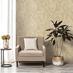 Galerie Wallcoverings Product Code DWP0355-03 - Elegance Wallpaper Collection -  Paisley Design