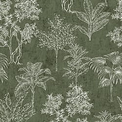 Galerie Wallcoverings Product Code DWP0361-01 - Zen Wallpaper Wallpaper Collection -  Floating Foliage Design