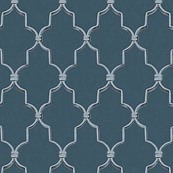 Galerie Wallcoverings Product Code ES31122 - Escape Wallpaper Collection - Green, Mint, Black Colours - Trellis Design