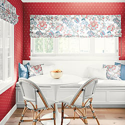 Galerie Wallpaper Product code: FC62601F_2 - French Country Wallpaper Collection - Berries Colours -  Bernadette Linen Design