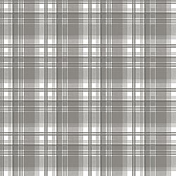 Galerie Wallcoverings Product Code G45071 - Vintage Rose Wallpaper Collection - Grey Black White Colours - Plaid Design