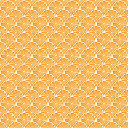 Galerie Wallcoverings Product Code G45439 - Just Kitchens Wallpaper Collection - Orange Colours - Orange Scallop Design