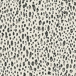 Galerie Wallcoverings Product Code G67762 - Natural FX 2 Wallpaper Collection - Off-White, Black Colours - Leopard Design