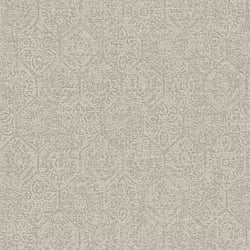 Galerie Wallcoverings Product Code HV41025 - Havana Wallpaper Collection - Brown Colours - Havana Floral Geometric Motif Design