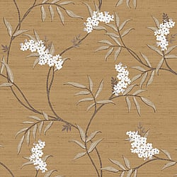 Galerie Wallcoverings Product Code IS33307 - Italian Silks And Damasks Wallpaper Collection - Ocher Colours - Ramage Tonale Design