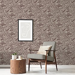 Galerie Wallcoverings Product Code LB25115 - Llewelyn-Bowen - Off The Wall Wallpaper Collection -  Down the Dilly Design